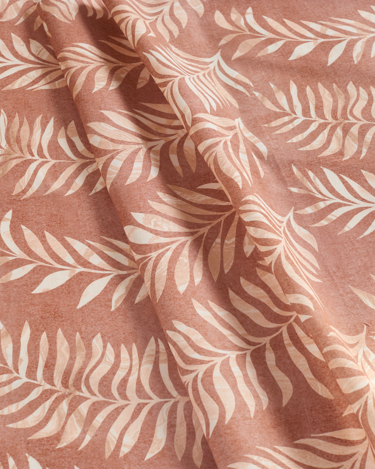 Marble Fern Fabric in Canyon