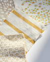Market Stripe Fabric in Goldenrod Image 5