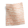 Dashes Fabric in Soft Tangerine Image 1
