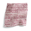 Dashes Fabric in Ruby Image 1