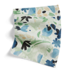 Wildflower Fabric in Navy/Leaf Image 1