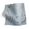 Flora Fabric in Blue-Slate Image 1