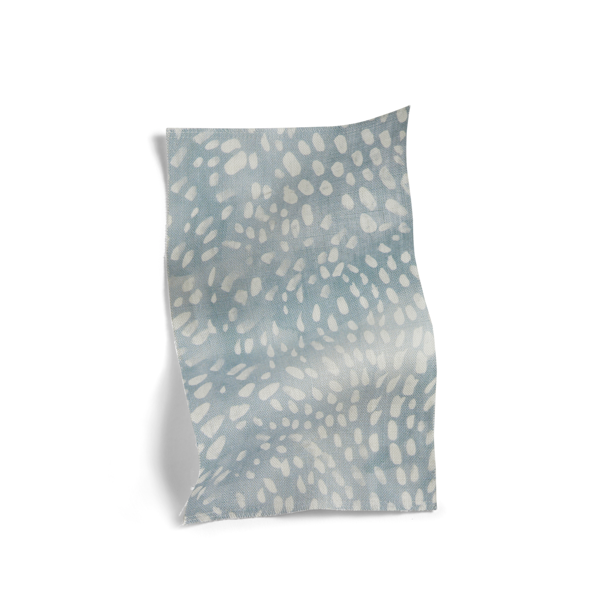 Speckled Fabric in Cloud Blue
