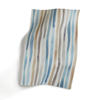 Garden Stripe Fabric in Gray/Blue Image 1