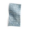 Dotted Floral Fabric in Blue-Gray Image 1