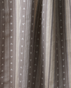 Budding Stripe Fabric in Gray Image 4