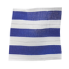 Painted Stripe Fabric in Cobalt & Gray Image 1