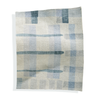 Patchwork Plaid Fabric in Multi Gray Image 6