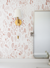 Blooms Wallpaper in Blushing Taupe Image 2