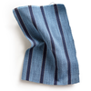Market Stripe Fabric in Navy/Blue Image 1
