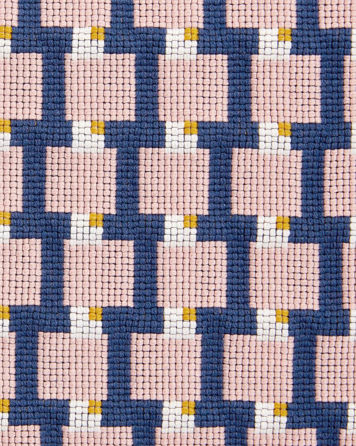 Blocks Fabric in Pink/Dusk
