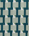 Blocks Fabric in Sage/Marine Image 2