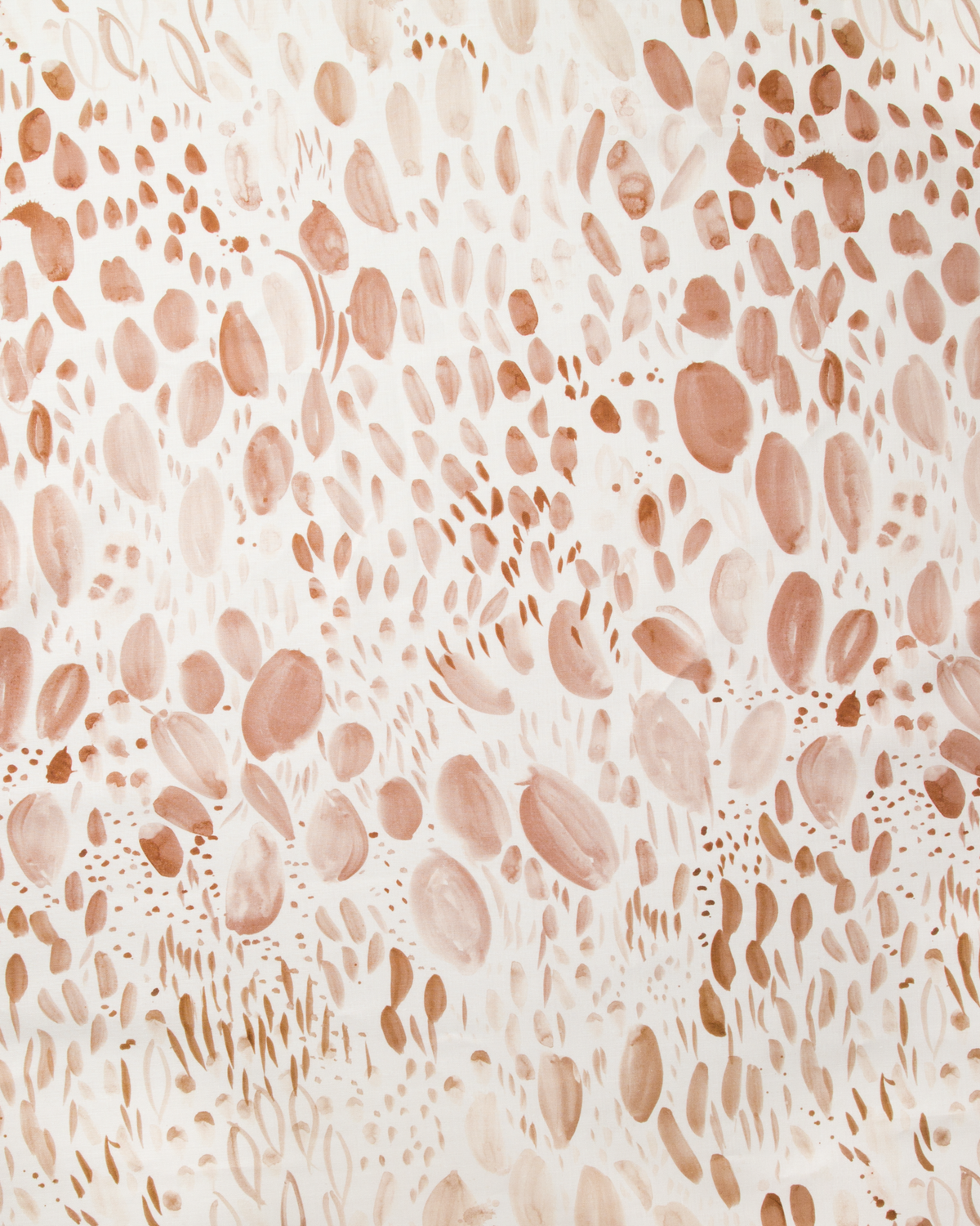 Blooms Fabric in Blushing Taupe
