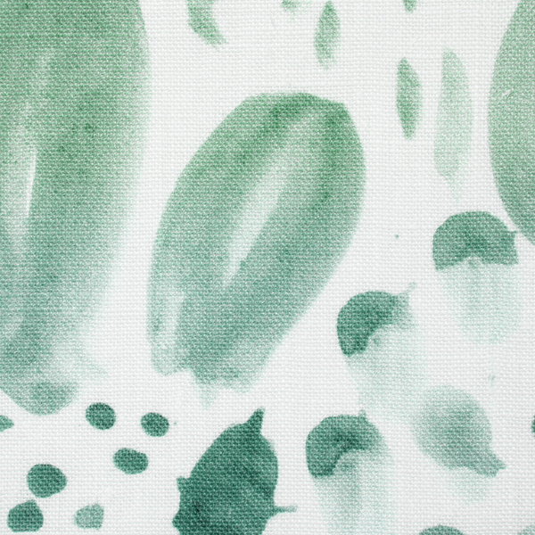 Blooms Fabric in Soft Green