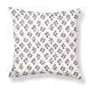 Bricks Pillow in Taupe/Blue Image 1