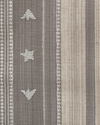 Budding Stripe Fabric in Gray Image 2