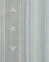 Budding Stripe Fabric in Light Blue Image 2