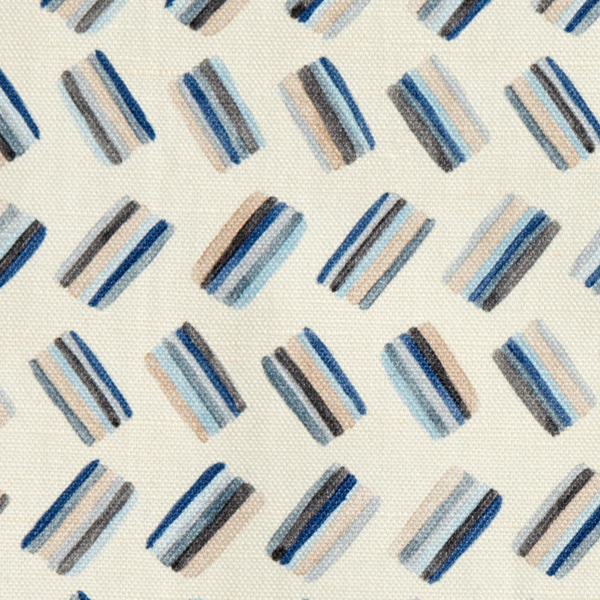 Candy Fabric in Blue Multi