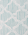 Carved Ogee Fabric in Lagoon Blue Image 2