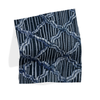 Carved Ogee Fabric in Midnight Blue Image 1