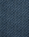 Carved Ogee Fabric in Midnight Blue Image 3