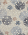 Dobler Dot Fabric in Gray/Natural Image 2