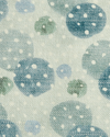 Dobler Dot Fabric in Mint/Marine Image 2