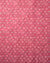 Dotted Floral Fabric in Ruby Image 3