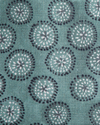Dotted Floral Fabric in Storm Blue Image 2