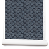 Dotted Floral Wallpaper in Navy Image 1