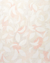 Dotted Leaves Fabric in Taupe Image 3