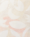 Dotted Leaves Fabric in Taupe Image 2
