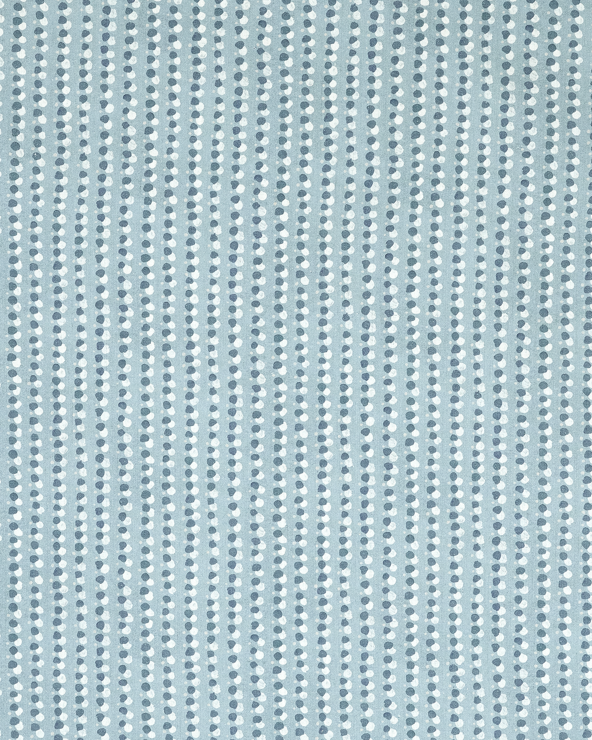 Dotted Lines Fabric in Light Blues