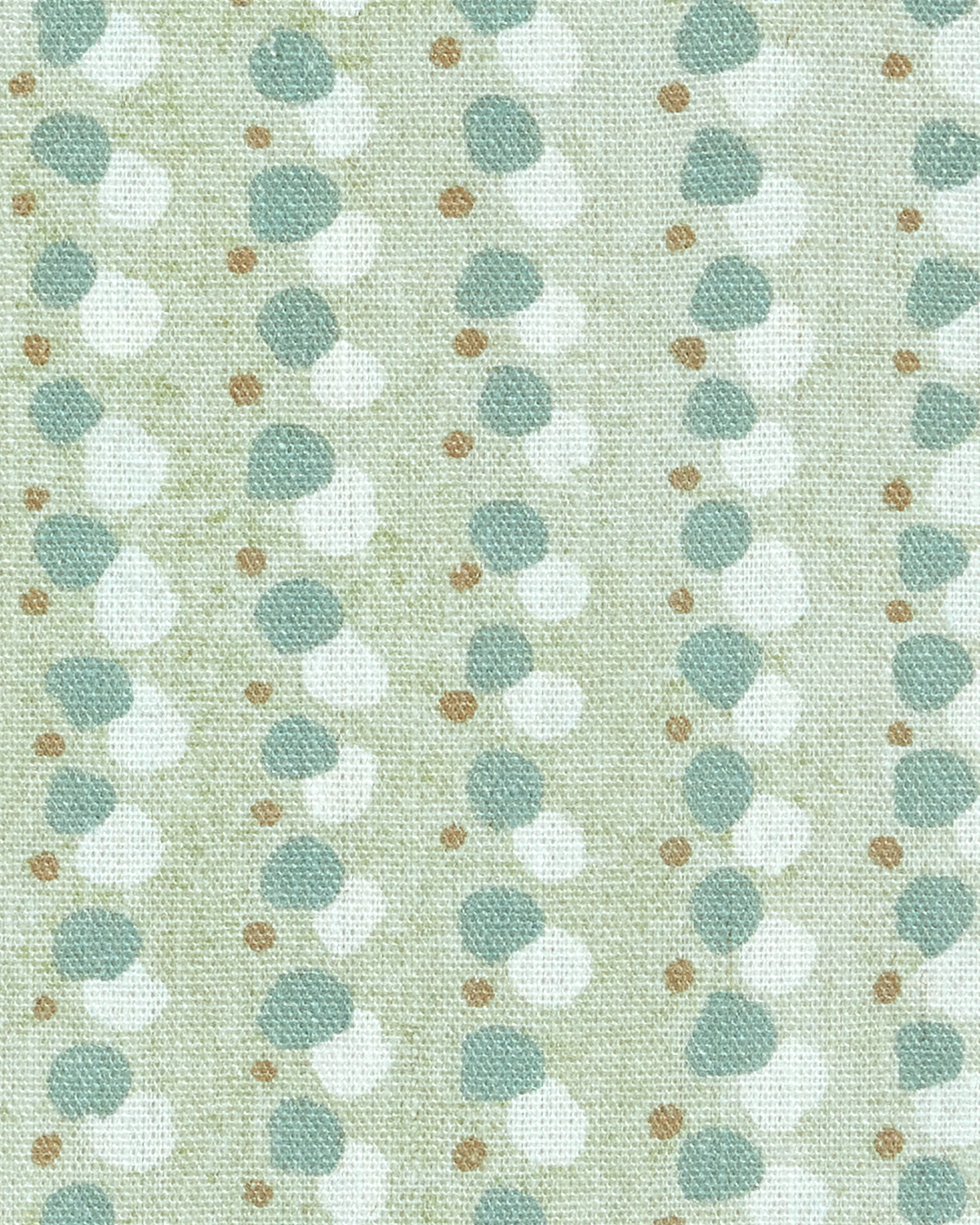 Dotted Lines Fabric in Pistachio