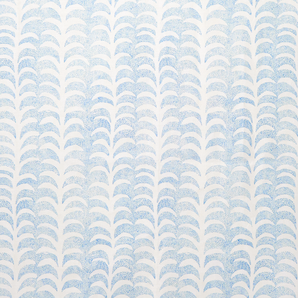 Dotted Palm Fabric in Blue