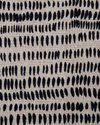 Dashes Fabric in Black & Natural Image 2