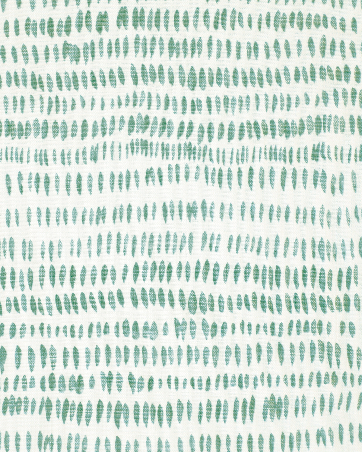 Dashes Fabric in Moss Green