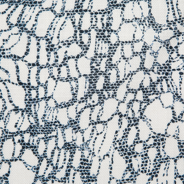 Lace Fabric in Navy
