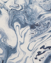 Marble Fabric in Sea Blue Image 3