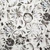 Floral Collage Fabric in Charcoal Black Image 3