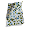 Floral Trellis Fabric in Blue/Green Image 1
