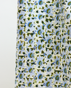 Floral Trellis Fabric in Blue/Green Image 4