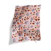 Floral Trellis Fabric in Pink/Rust Image 1