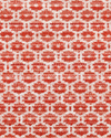 Floret Fabric in Coral Image 2