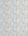 Garden Stripe Fabric in Gray/Blue Image 3