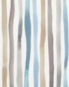 Garden Stripe Fabric in Gray/Blue Image 2
