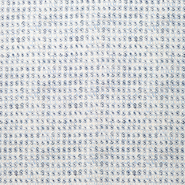 Gems Fabric in Blue/Gray