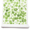 Geraniums Wallpaper in Green Image 1