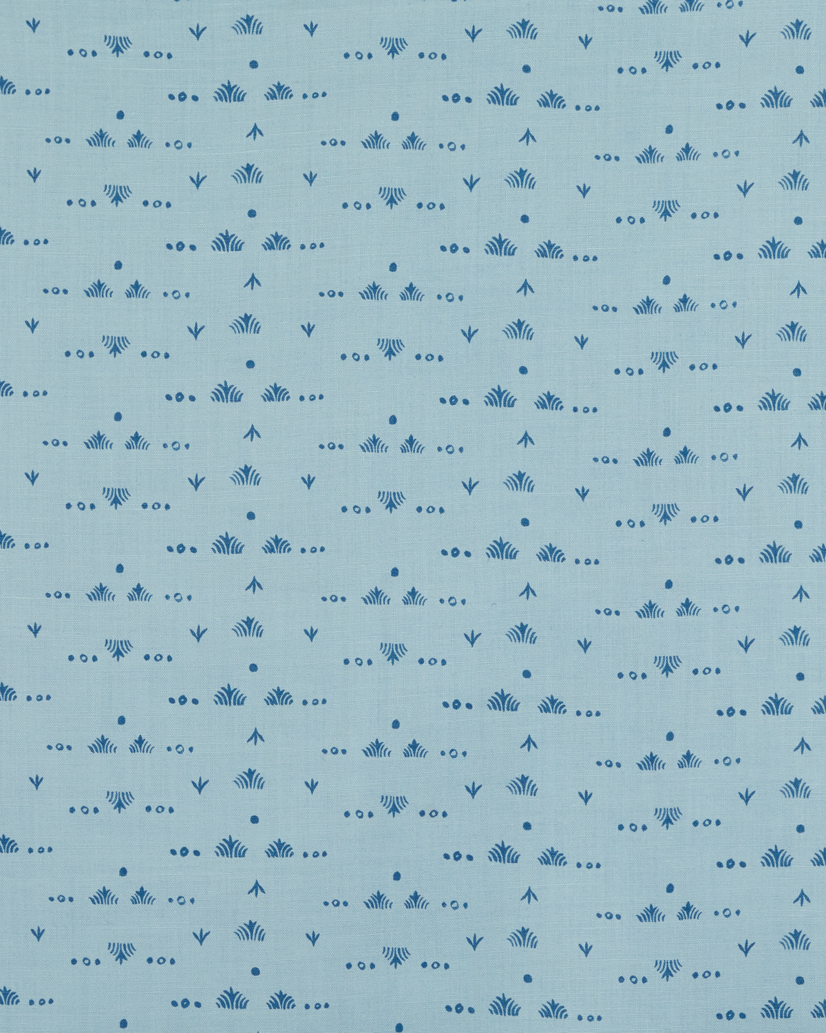 Grass Fabric in Ocean Blue