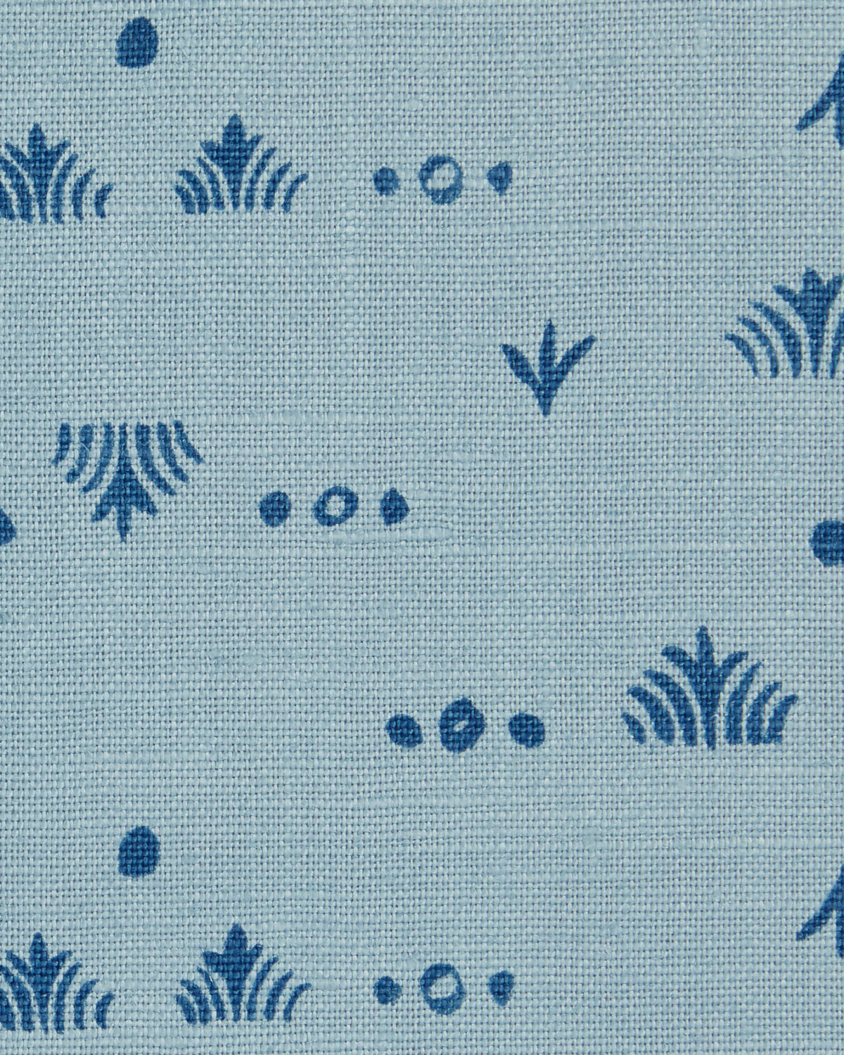 Grass Fabric in Ocean Blue